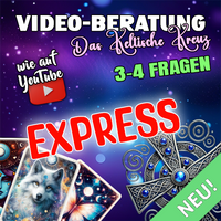 
              VIDEOBERATUNG: Das Keltische Kreuz 3-4 Fragen EXPRESS (48-Std.)
            