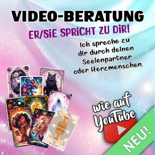 VIDEOBERATUNG: Er/Sie spricht zu dir!