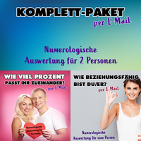 BEZIEHUNGSPROGNOSE KOMPLETT-PAKET